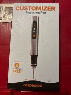 Customer engraving pen by Resparked brand new