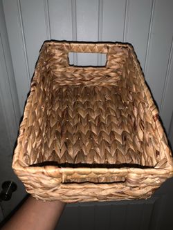 Small Wicker Box