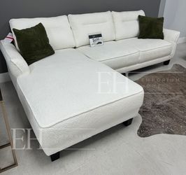 White Or Grey Boucle Sofa Sectional