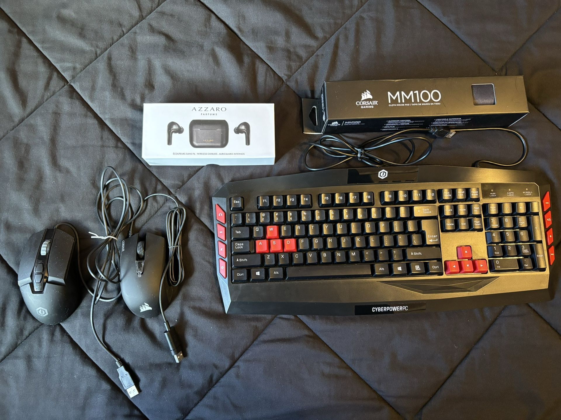 Gaming Keyboard & Mouse Pad and More!