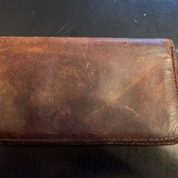 Vintage Coach Checkbook Cover