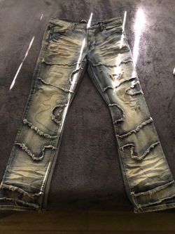 light blue jeans
