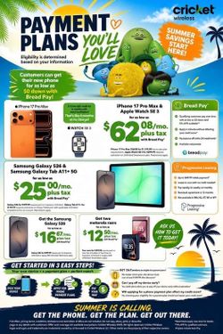 🔥 Cricket Wireless Phone Deals • $0 Down Payment Plans • iPhone & Samsung Specials 🔥