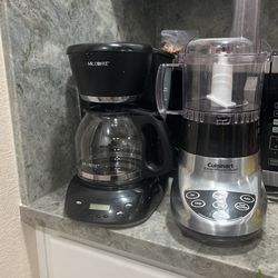 Coffee Maker And Food Processor