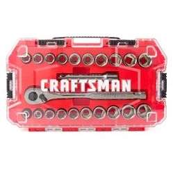 CRAFTSMAN VERSASTACK 22 -Piece Metric and standard (SAE) Mechanics Tool Set with Hard Case 