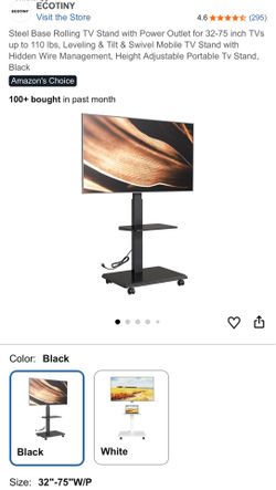 FREE: Tv Stand with Rolling Wheels