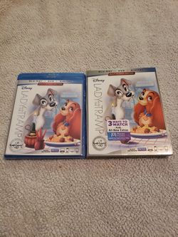 Lady and the Tramp Blu-ray, dvd and digital
