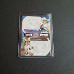 Justin Herbert And Jordan Love Rookie Card.