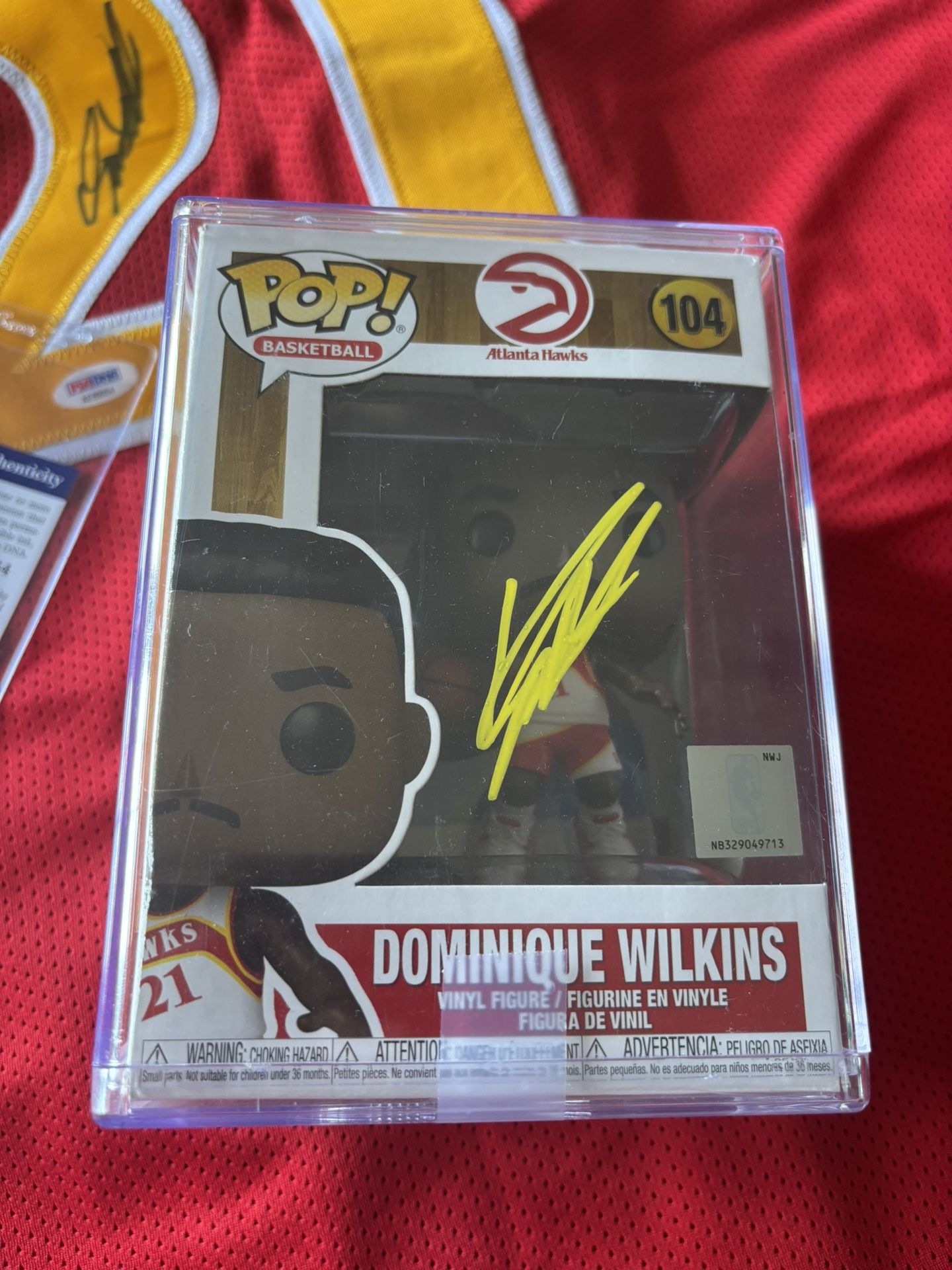 Dominique Wilkins Funko Pop Auto