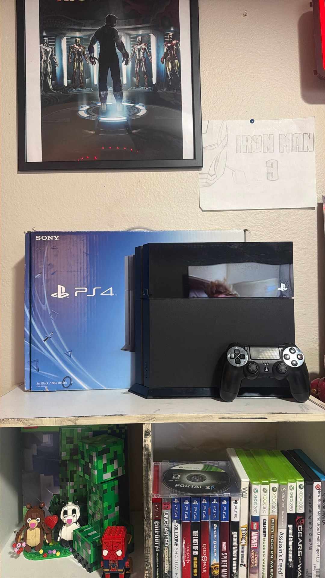PS4 500GB RARE FIRMWARE 10.30 2013 Launch Model – Original Box + Controller