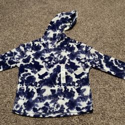 Girls fleece hoodie size 8