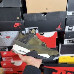 Jordan Craft Medium Olive 4s size 9.5 VNDS 