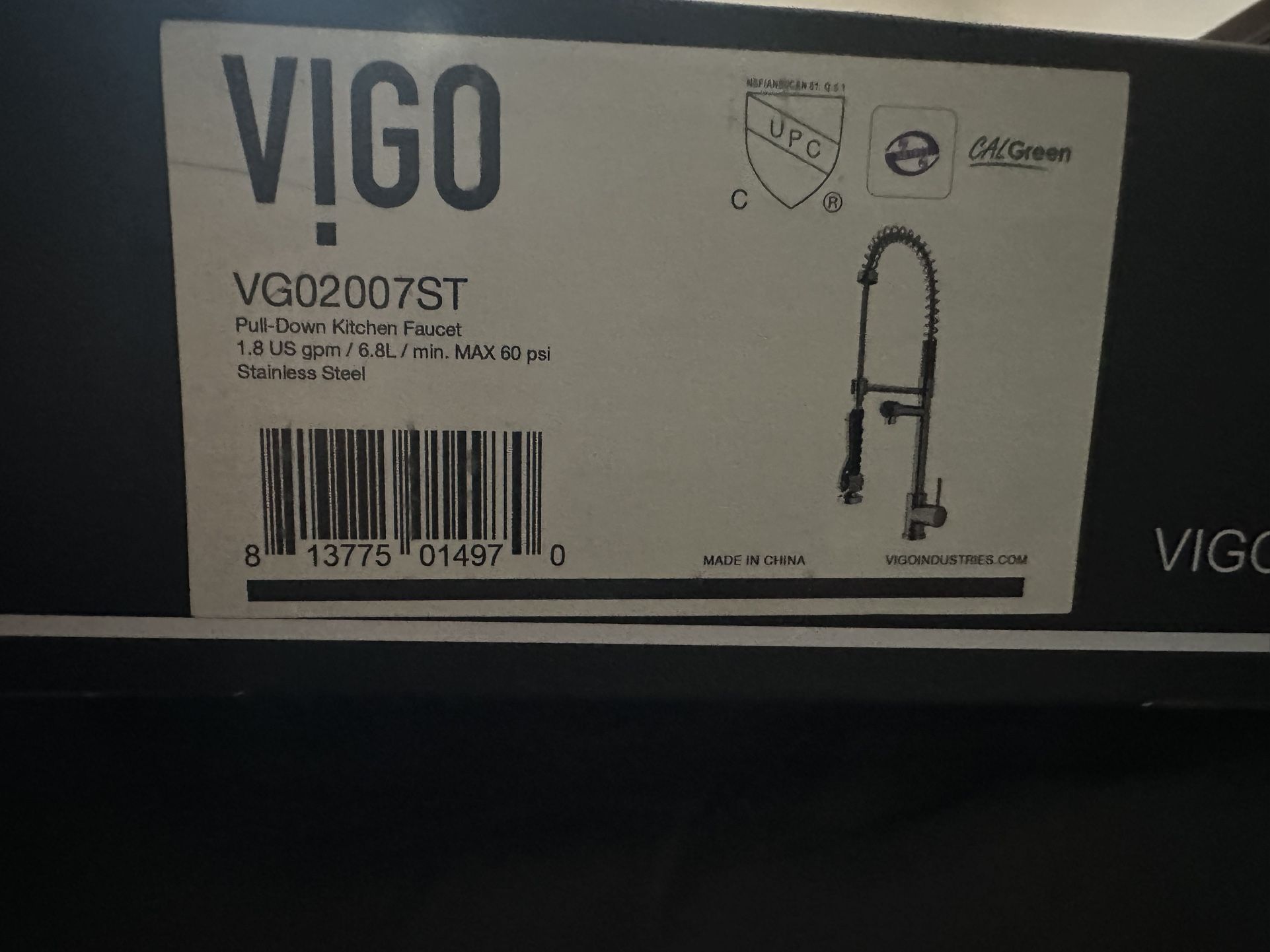Vigo Kitchen Faucet