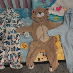 Warm Fuzzy Babysuits 3-6 Months