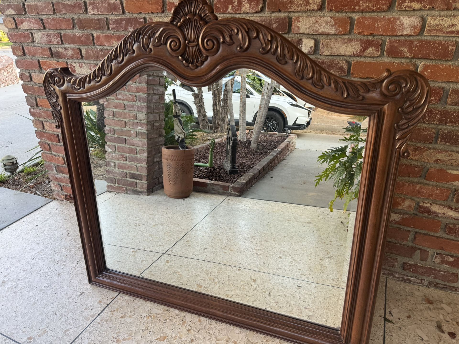 Wood Dresser Mirror For 