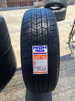 1 Used Tire 225/65/17