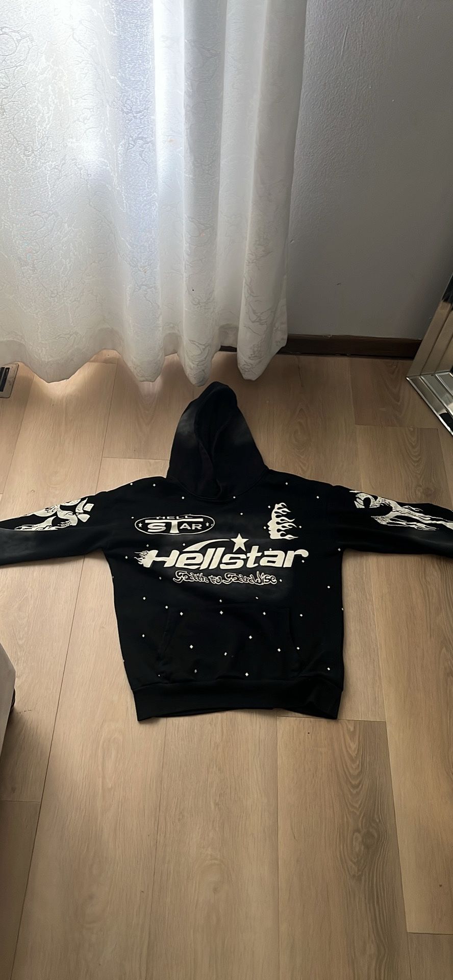 Hellstar Hoodie Black Small