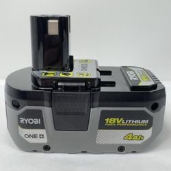 Ryobi PBP004 18V Lithium-Ion 4.0 Ah High Performance Battery