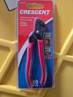 Crescent Tongue and Groove Pliers