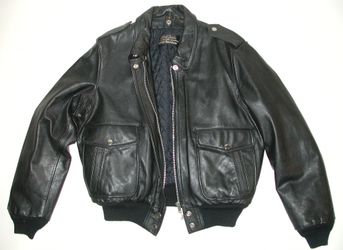 Harley Davidson Black Leather Motorcycle Biker Jacket