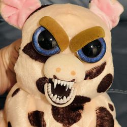 Sweet Angry Pig Feisty Pig Novelty 10” Plush