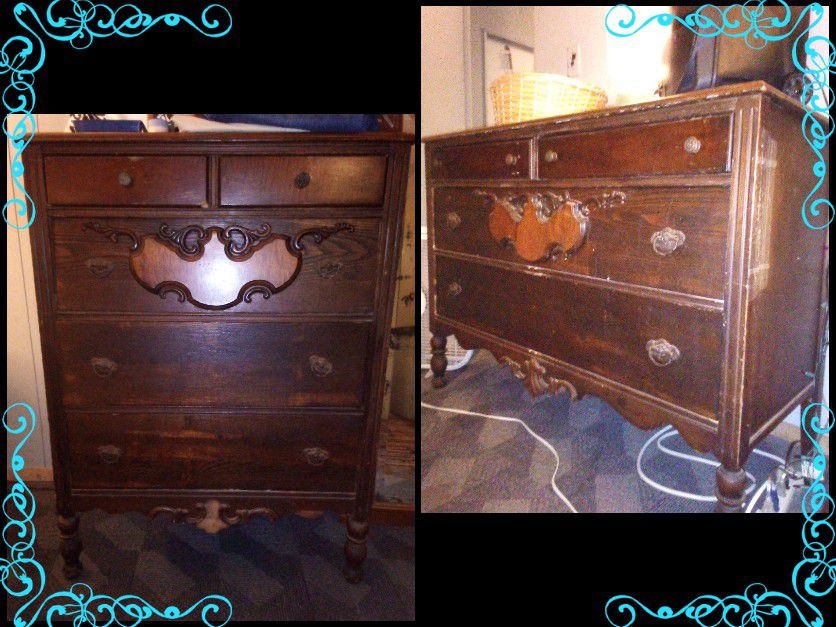 Two Antique Dressers 100$ For Both