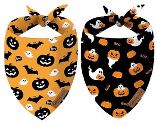Halloween Dog Bandannas