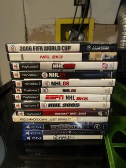Lot of 18 Mixed Video Games PS2 PS4 GameCube