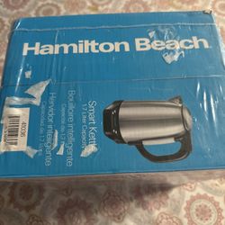 Hamilton Beach Smart Electric Kettle Stainless Steel 1.7 L