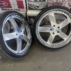 22” Forgiato Wheels 