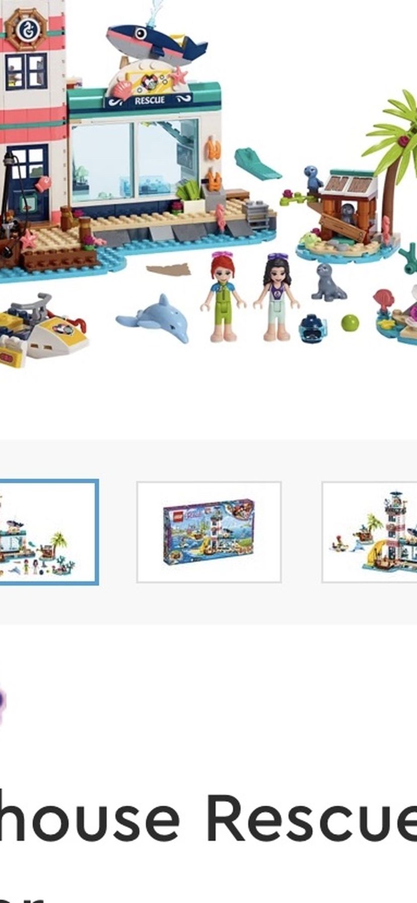 Lego friends Lighthouse Rescue Set