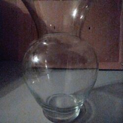 Large Glass Flower Vase