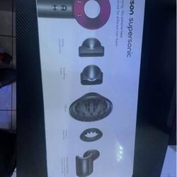 Pink Dyson Hair Dryer( All Accessories)