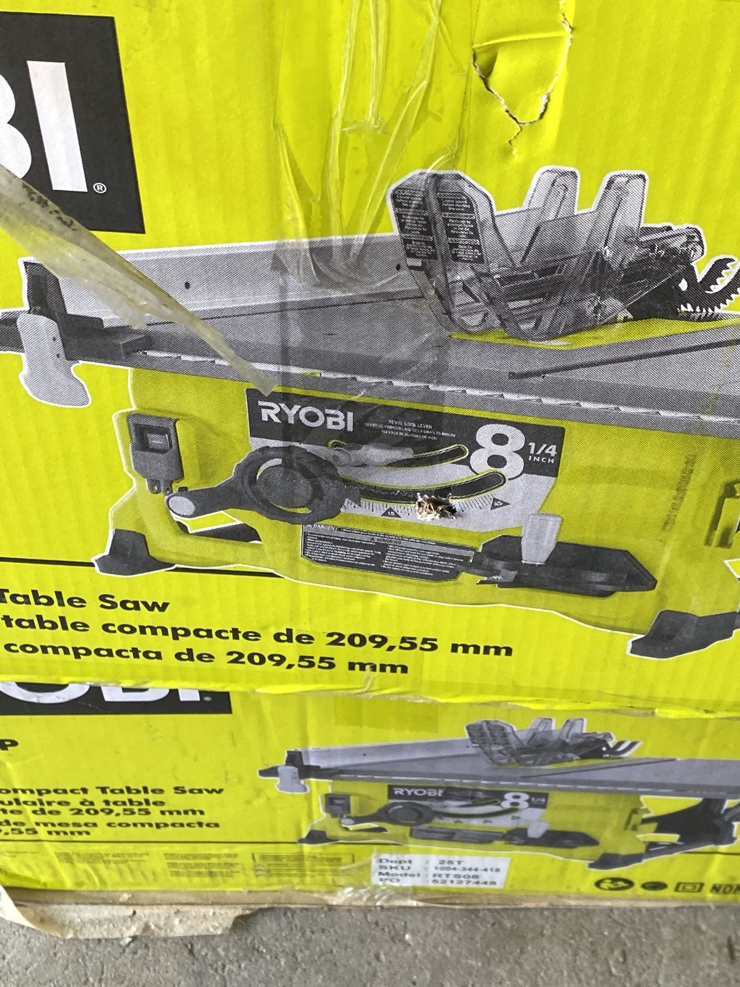 RYOBI Portable Table Saw