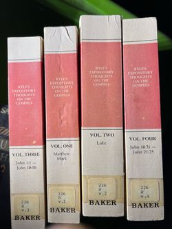 Ryle's Expository Thoughts on the Gospels 4-Volume Set
