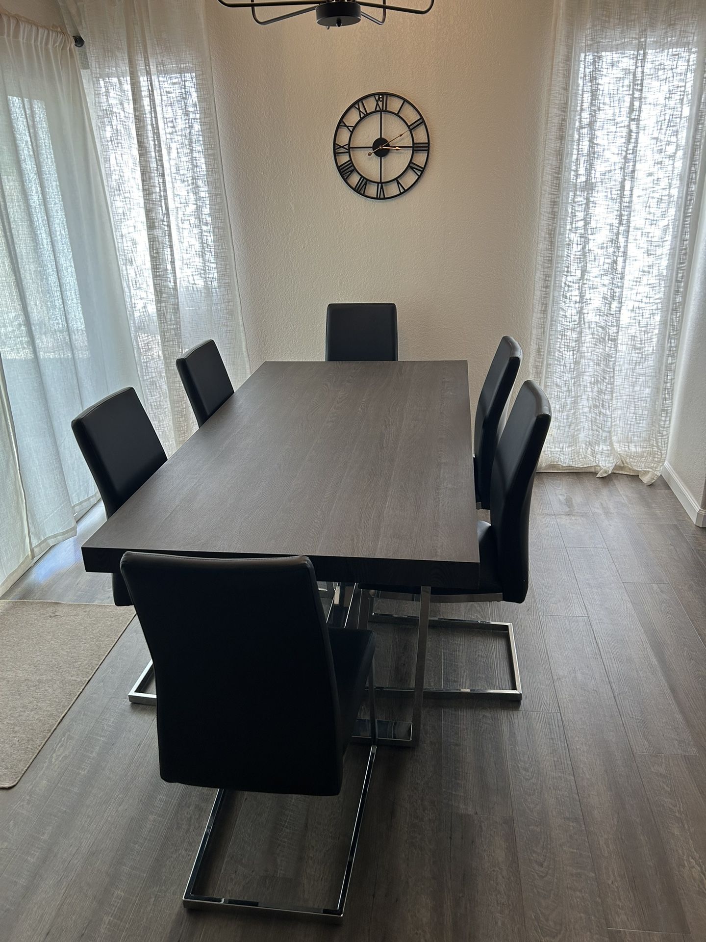 Dining Table Set for Six