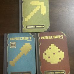 3 Minecraft Books For Sale 