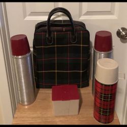 Thermos’s With Carrying Case
