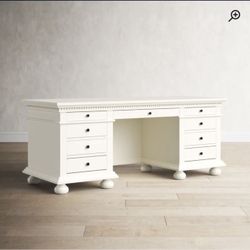 Gorgeous White Executive Desk