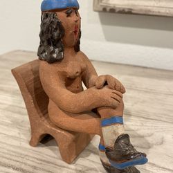 Vintage Louis Rizzo Clay Sculture