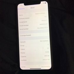 iPhone X 256gb