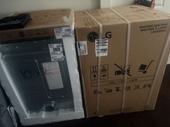 Brand new washer and dryer electric