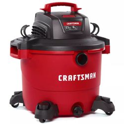 CRAFTSMAN 16 gal Corded Wet/ Dry Vacuum 12 amps 120 V 6.5 HP