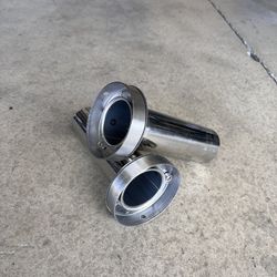 Exhaust Silencers Made For 2.5” Inside Exhaust Tips