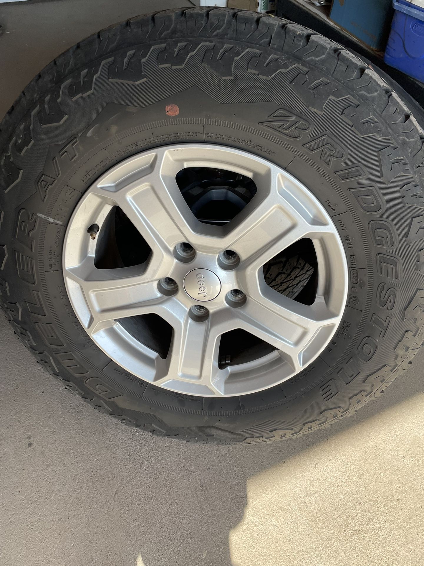 Jeep Wrangler Rims And Tires 17”