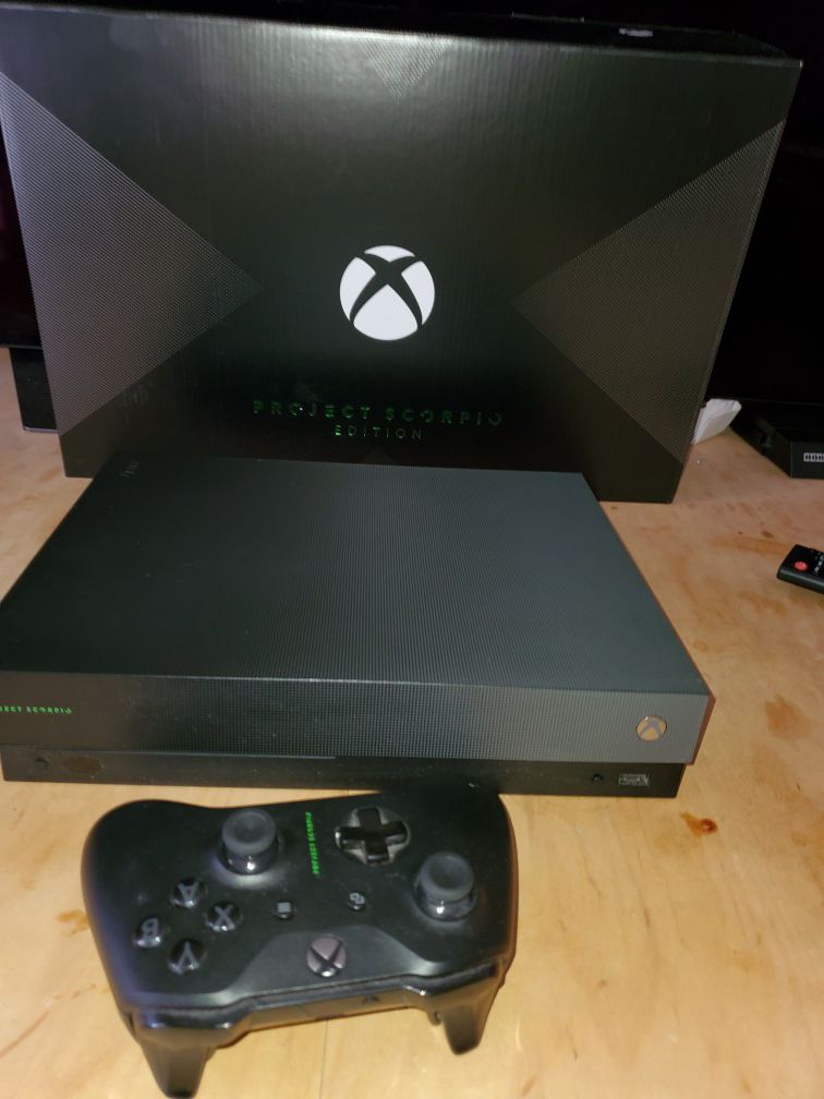 Xbox one x project Scorpio