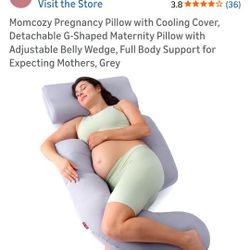 Momcozy cooling pregnancy pillow