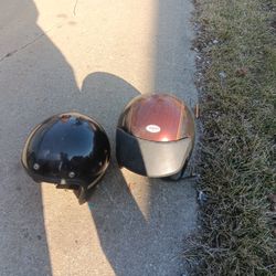 2 Old Skool Helmets 