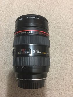 Canon 28-70mm lens.