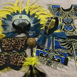 Traje Para Danza Azteca "Talla Mediano "